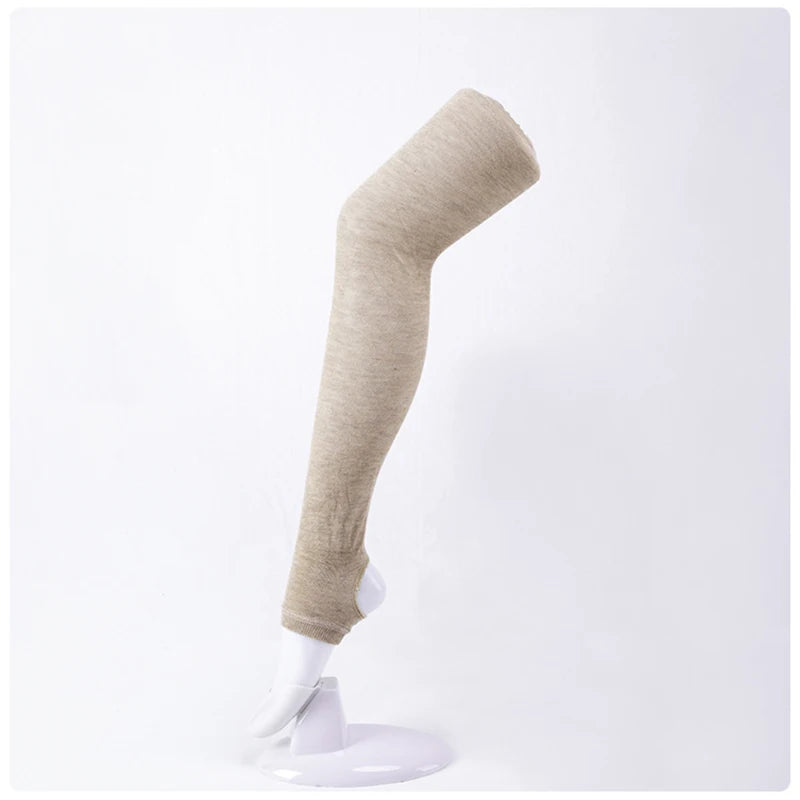 <h2>Meias Longas de Algodão para Mulheres – Meias Altas até a Coxa para Dança, Pilates, Yoga e Treino</h2>