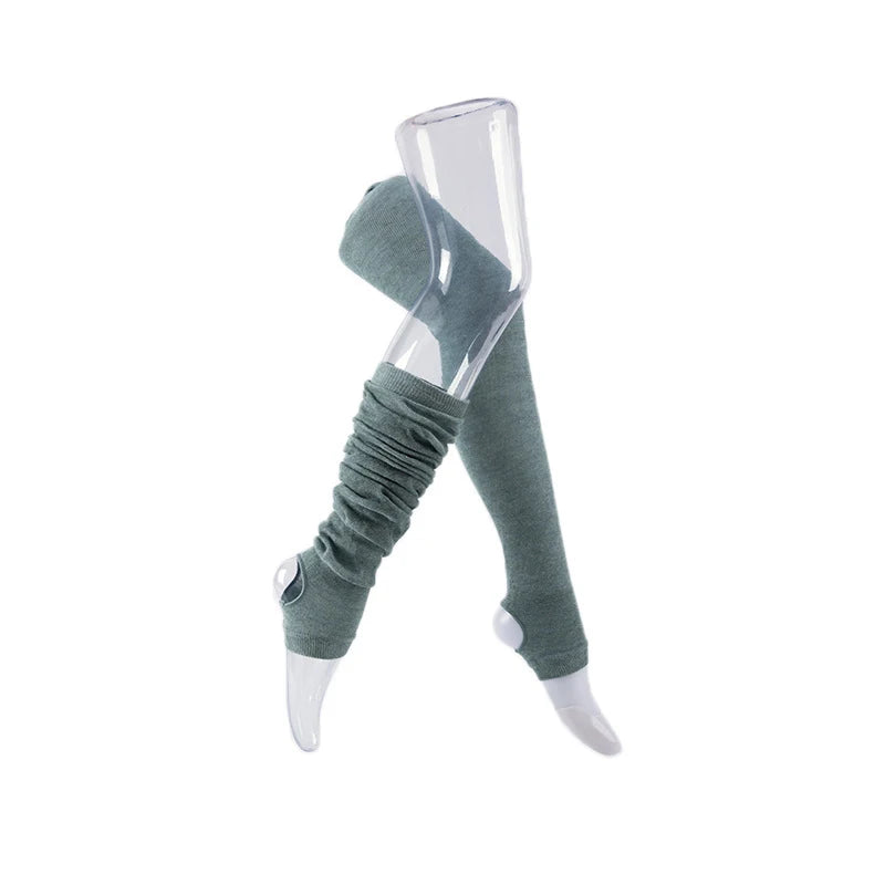 <h2>Meias Longas de Algodão para Mulheres – Meias Altas até a Coxa para Dança, Pilates, Yoga e Treino</h2>