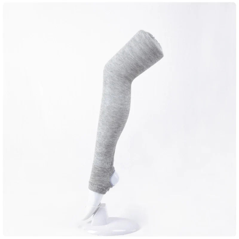 <h2>Meias Longas de Algodão para Mulheres – Meias Altas até a Coxa para Dança, Pilates, Yoga e Treino</h2>