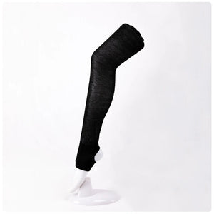 <h2>Meias Longas de Algodão para Mulheres – Meias Altas até a Coxa para Dança, Pilates, Yoga e Treino</h2>