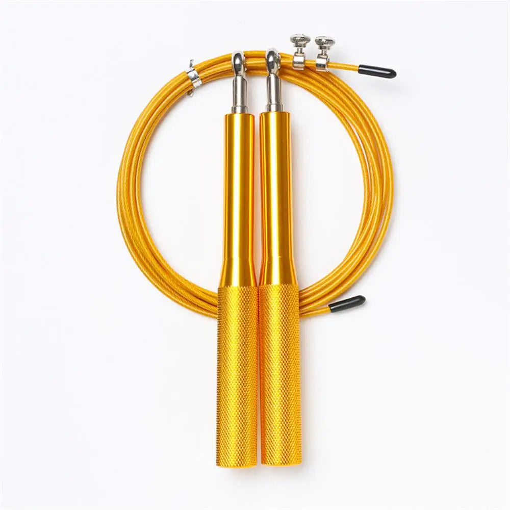 <h2>Corda de Pular 2,8m com Cabo de Aço Inoxidável – Ajustável para Treinamento Interno e Externo</h2>