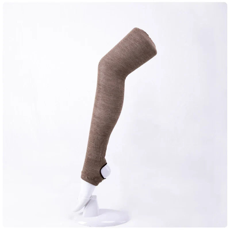 <h2>Meias Longas de Algodão para Mulheres – Meias Altas até a Coxa para Dança, Pilates, Yoga e Treino</h2>