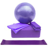 <h2>Kit Iniciante de Yoga – 5 Peças com Bola, Blocos, Faixas de Resistência e Corda para Alongamento e Pilates</h2>