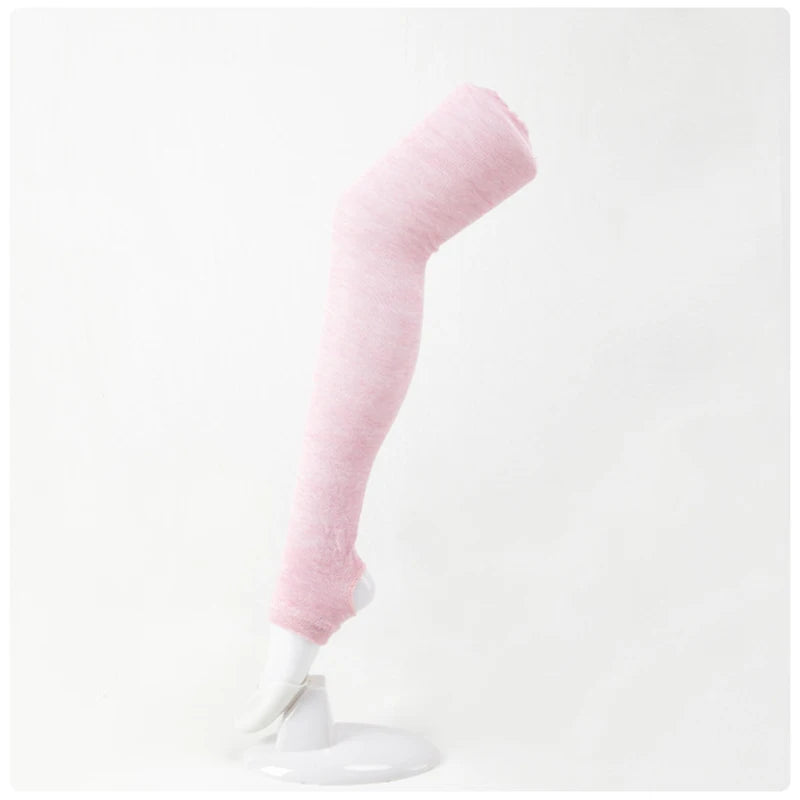 <h2>Meias Longas de Algodão para Mulheres – Meias Altas até a Coxa para Dança, Pilates, Yoga e Treino</h2>