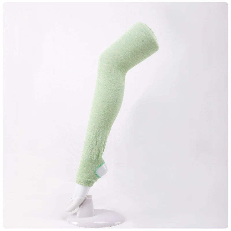 <h2>Meias Longas de Algodão para Mulheres – Meias Altas até a Coxa para Dança, Pilates, Yoga e Treino</h2>
