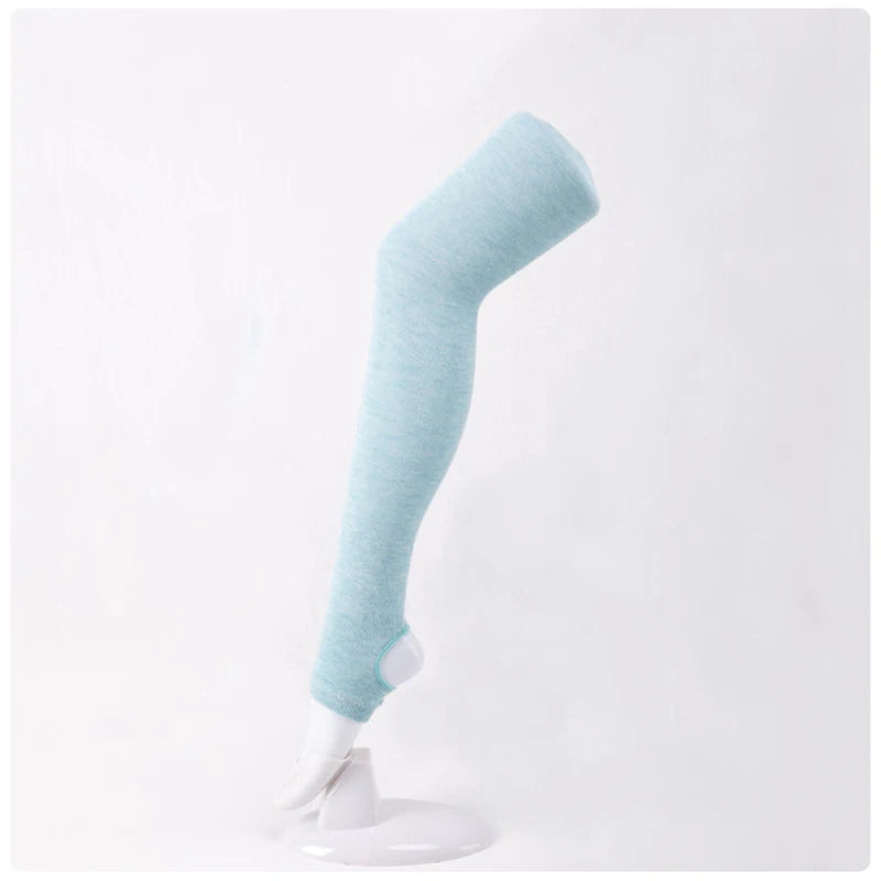 <h2>Meias Longas de Algodão para Mulheres – Meias Altas até a Coxa para Dança, Pilates, Yoga e Treino</h2>
