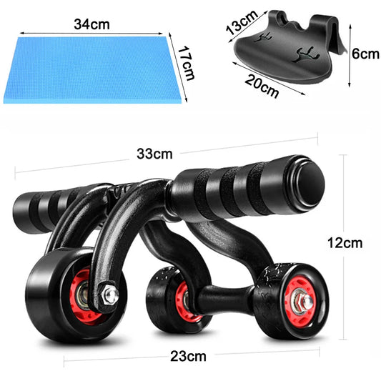 <h2>Posavasos Abdominal de Realce – Entrenador Muscular para Casa con Tres Ruedas</h2>