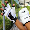 <h2>Luvas de Boxe GOBYGO MMA Meio Dedo – Luvas de Couro PU para Kickboxing e Muay Thai, Crianças e Homens</h2>