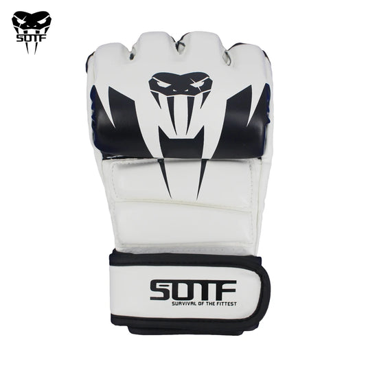 <h2>Luvas MMA Branco SOTF Serpente Veneziana – Luvas Multicoloridas MMA Tiger Muay Thai para Treinamento e Luta</h2>