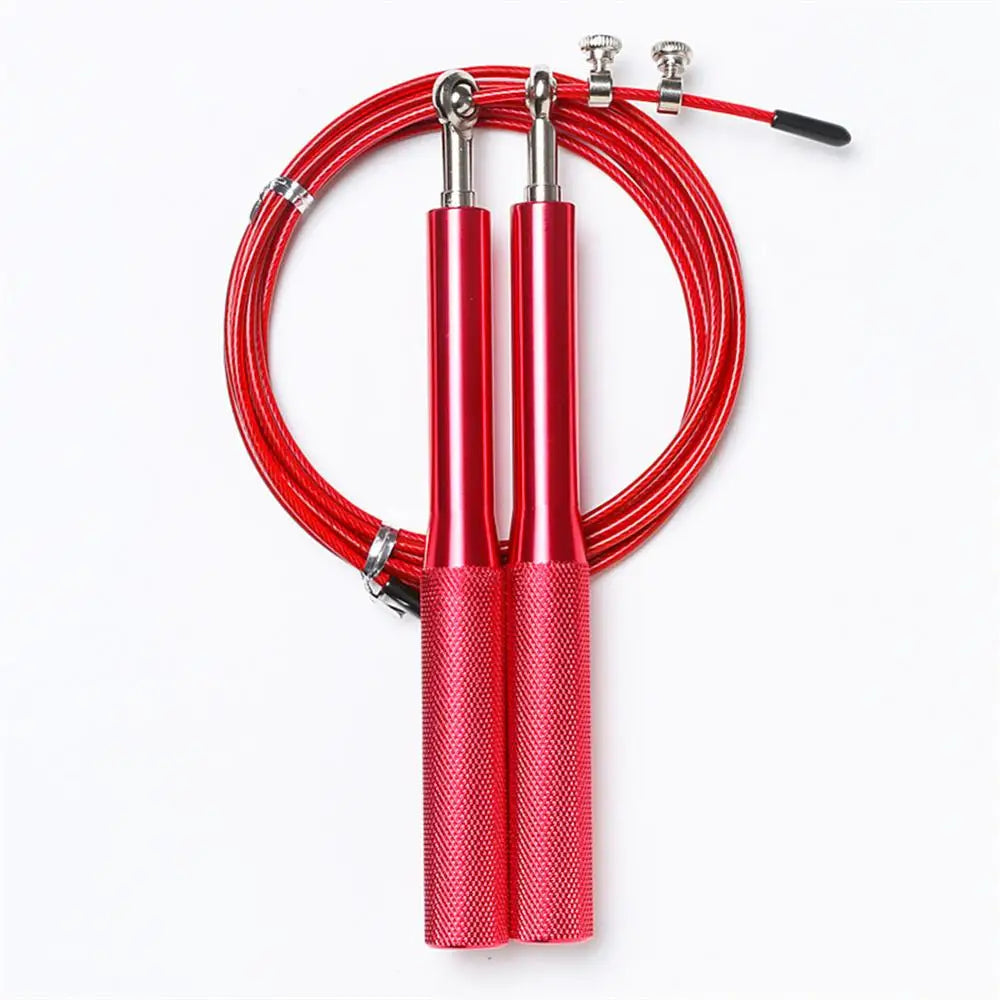 <h2>Corda de Pular 2,8m com Cabo de Aço Inoxidável – Ajustável para Treinamento Interno e Externo</h2>