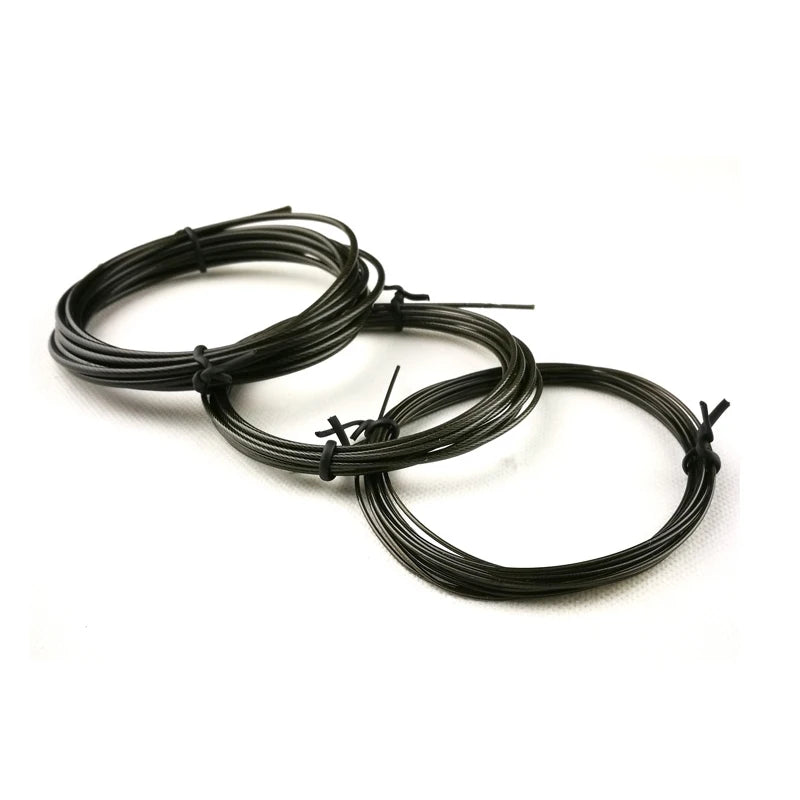 <h2>Cabo de Corda para Pular Substituível – 3m, Vermelho e Preto, Para Treino de Velocidade</h2>
