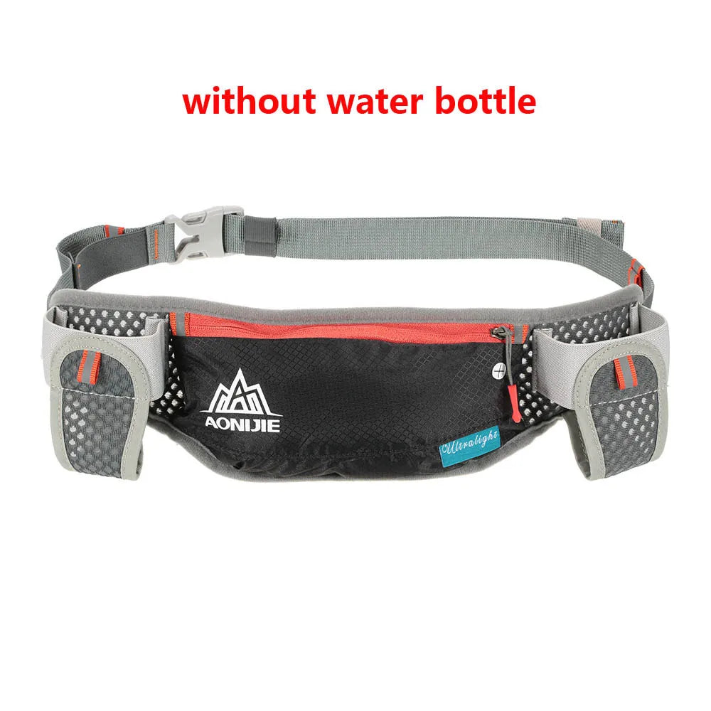 <h2>AONIJIE – Pacote de Cintura para Hidratação com Duas Garrafas de 170ml e Suporte para Telefone</h2>