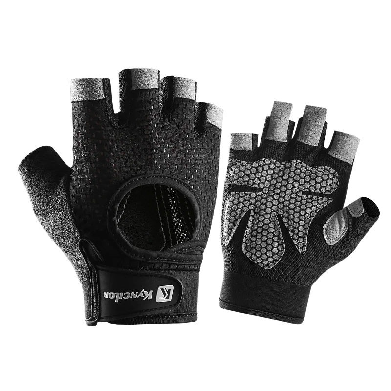 <h2>Luvas Esportivas Antiderrapantes para Homens e Mulheres – Meio Dedo para Fitness, Skate, Ciclismo, Corrida e Ginásio</h2>