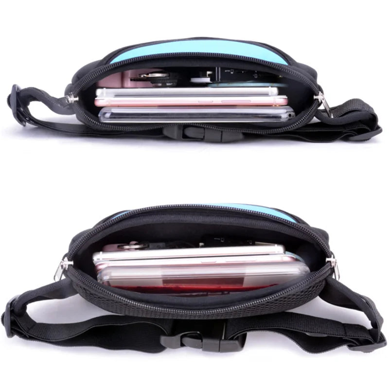 <h2>Bolsa de Cintura Impermeável Unissex – Portátil para Ginásio, Fitness, Corrida e Esportes</h2>