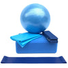 <h2>Kit Iniciante de Yoga – 5 Peças com Bola, Blocos, Faixas de Resistência e Corda para Alongamento e Pilates</h2>