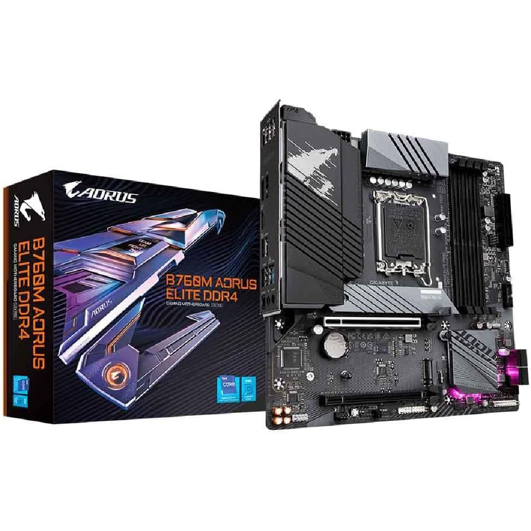 Placa-Mãe Gigabyte B760M AORUS ELITE DDR4