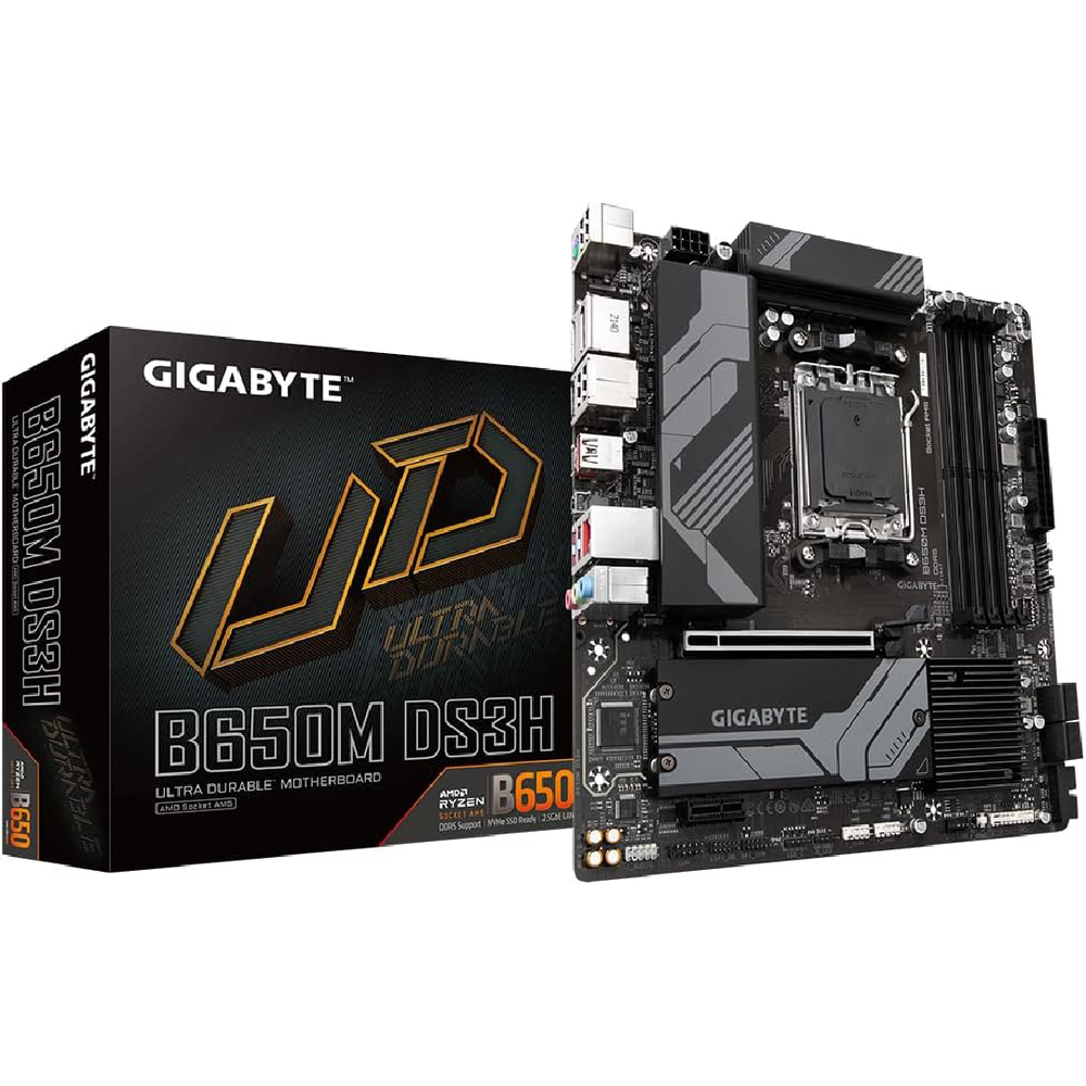 Placa-Mãe Gigabyte B650M DS3H MicroATX