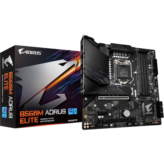 Placa-Mãe GIGABYTE B560M AORUS Elite Micro ATX