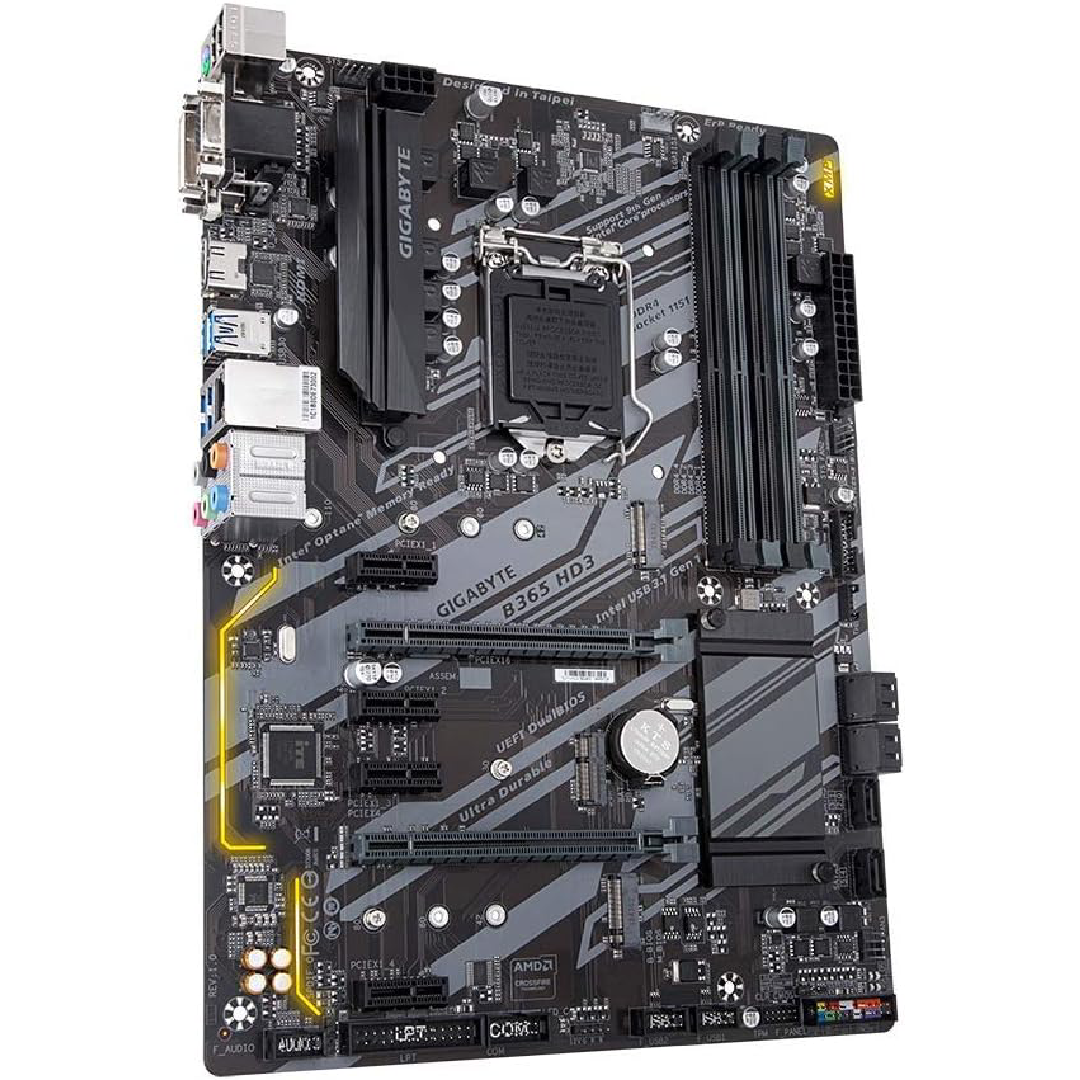 Placa-Mãe GIGABYTE B365 HD3 LGA1151 DDR4 ATX M.2 RGB Fusion