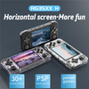 RG35XX Console de Jogos Portátil com Bolsa, Cartão TF de 64 GB Integrado com 5400+ Jogos Clássicos, Tela IPS de 3,5 Polegadas, Sistema Linux Retrô, Suporta Gamepad Sem Fio 2,4G, TV, Monitor, Projetor