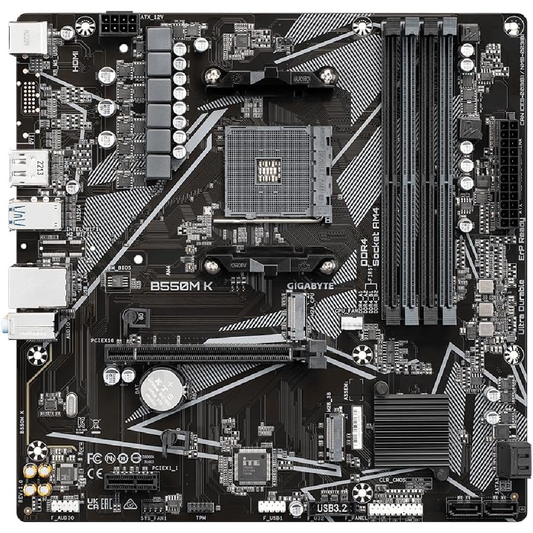 Placa-Mãe Gigabyte B550M Gaming