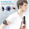 Reprodutor de Música MP3 Clip com Bluetooth 5.0, 16GB, Som Lossless, FM, Gravador de Voz, Vídeo e Fones de Ouvido - Vermelho