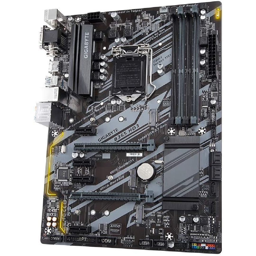Placa-Mãe GIGABYTE B365 HD3 LGA1151 DDR4 ATX M.2 RGB Fusion