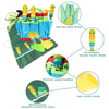 Kit de Ferramentas de Jardinagem Infantil com 9 Peças e Bolsa