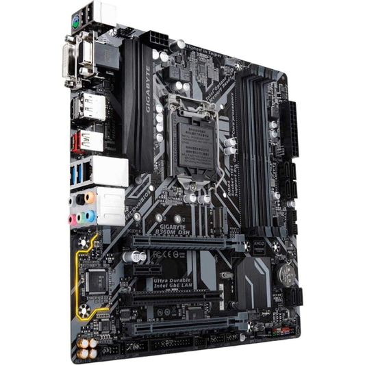 Placa-Mãe Micro ATX Intel B360 LGA1151 DDR4 USB 3.1