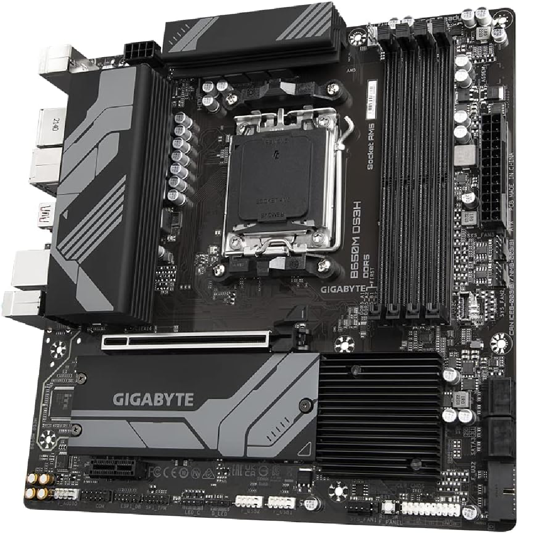 Placa-Mãe Gigabyte B650M DS3H MicroATX