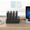 Dock Station ORICO 6648US3-C-V1-US-BK com 4 Entradas SATA 2.5" e 3.5" - Função Clone Offline