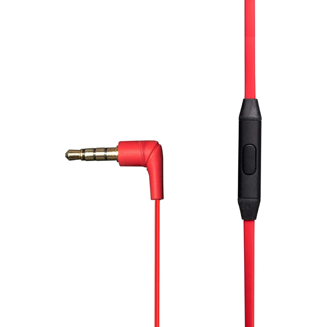 Fone de Ouvido HyperX Cloud Earbuds com Microfone - Preto/Vermelho