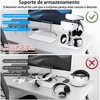 Base de Carregamento PS VR2 com Luzes RGB e Suporte para Fone de Ouvido