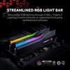 Memória Trident Z5 RGB DDR5 32GB (2x16GB) 6000MT/s CL36 - Preto/Prata
