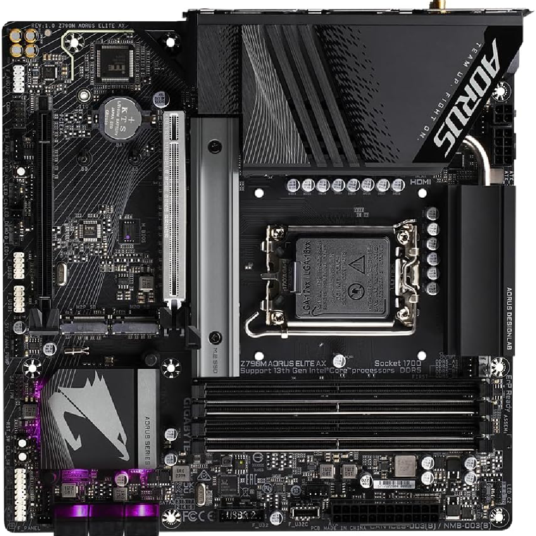 Placa-Mãe Gigabyte Z790M AORUS Elite AX
