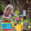 Kit de Ferramentas de Jardinagem Infantil com 9 Peças e Bolsa