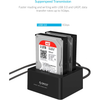 Dock Station SATA 2.5 e 3.5 com 2 Entradas - Função Clone Offline