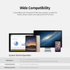 Teclado Bluetooth Dobrável Btuty com Touchpad Integrado