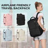Mochila de Viagem Grande Feminina Impermeável com Compartimento para Calçados