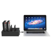 Dock Station ORICO 6648US3-C-V1-US-BK com 4 Entradas SATA 2.5" e 3.5" - Função Clone Offline
