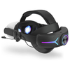 Faixa de Cabeça Ajustável com Bateria de 8000mAh e Luzes Coloridas para Meta/Oculus Quest 2