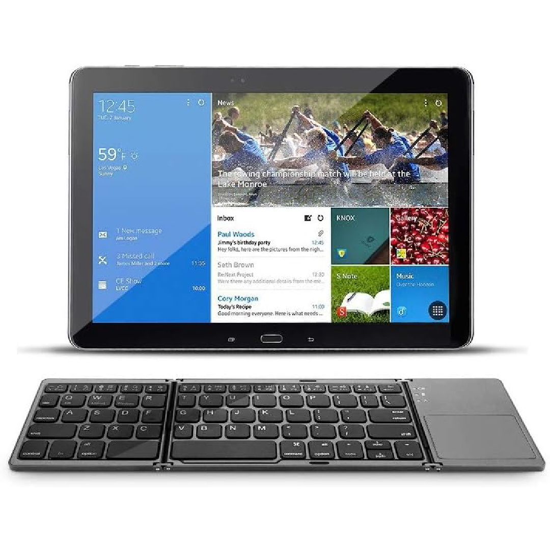 Teclado Bluetooth Dobrável Btuty com Touchpad Integrado