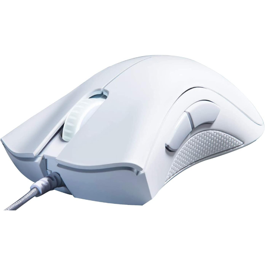 Mouse Gamer DeathAdder Essential 6400 DPI - Branco Mercúrio