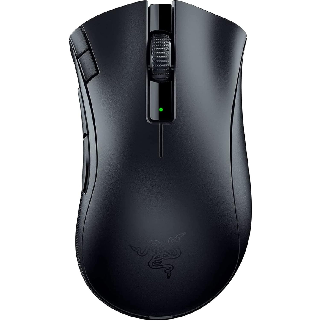 Mouse Gamer Razer DeathAdder V2 X Hyperspeed - Sem Fio - 14.000 DPI - 7 Botões Programáveis