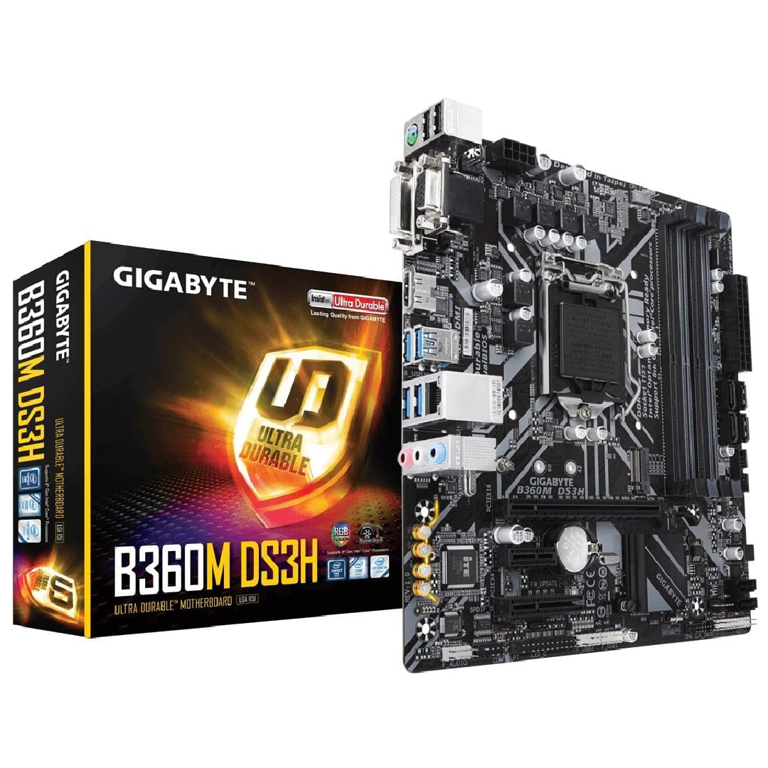 Placa-Mãe Micro ATX Intel B360 LGA1151 DDR4 USB 3.1