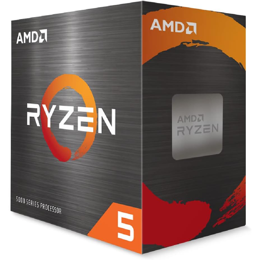 Processador AMD Ryzen 5 5500 3.6GHz (Turbo 4.2GHz) 6 Núcleos 12 Threads Soquete AM4
