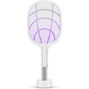 Raquete Elétrica Zapper Bug Mata-Mosquitos USB Recarregável