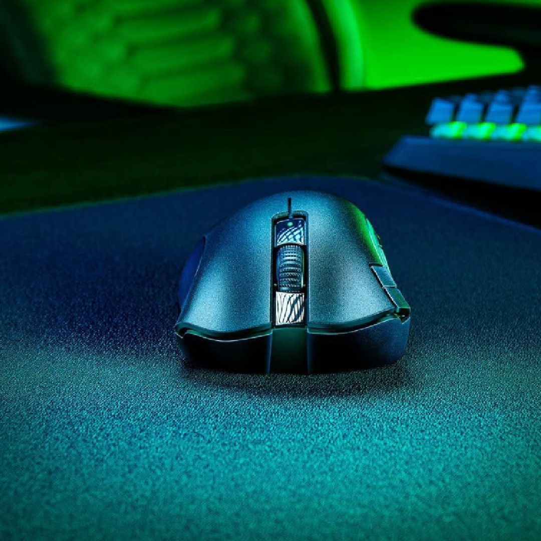 Mouse Gamer Razer DeathAdder V2 X Hyperspeed - Sem Fio - 14.000 DPI - 7 Botões Programáveis