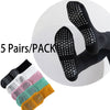 <h2>5 Pares de Meias de Yoga Antiderrapantes para Mulheres – Meias Respirável de Cano Médio para Fitness, Barre e Pilates, 8 Cores</h2>