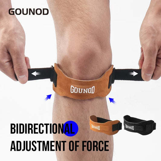 <h2>Joelheiras de Couro Pressurizado – Suporte para Patela com Absorção de Choque para Esportes e Fitness</h2>